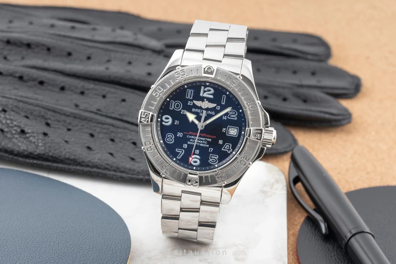 Breitling Superocean steel automatic men's watch A17360 [2602868]