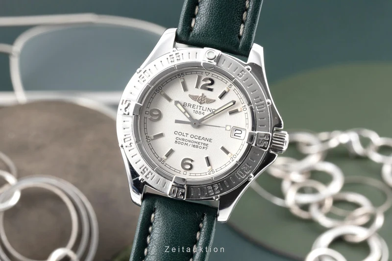 Breitling Colt Oceane steel quartz women's watch A77350 [2602805]