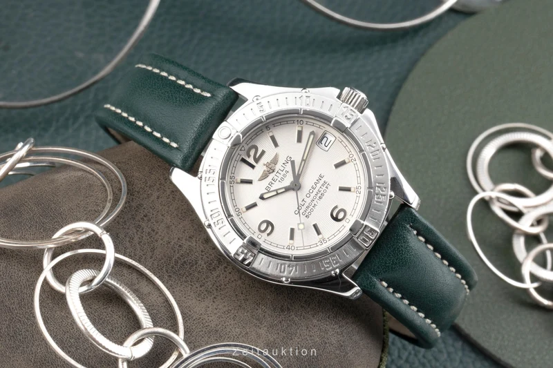 Breitling Colt Oceane steel quartz women's watch A77350 [2602805]