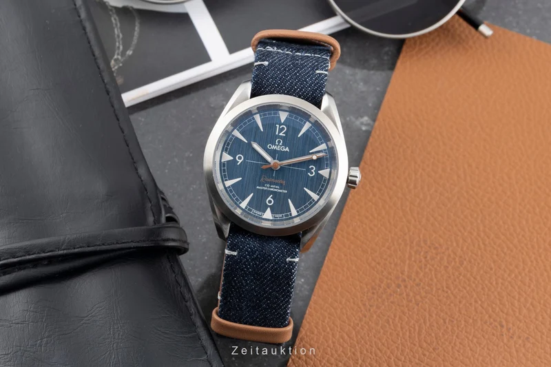 Omega Railmaster steel automatic men's watch 220.12.40.20.03.001 [2602552]