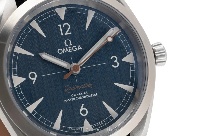 Omega Railmaster steel automatic men's watch 220.12.40.20.03.001 [2602552]