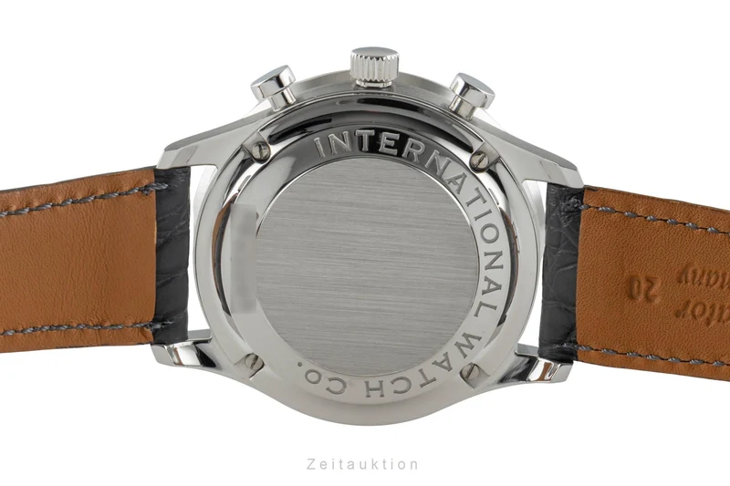 IWC Portugieser chronograph steel automatic men's watch IW371447 LP: 9100EUR [2600932]