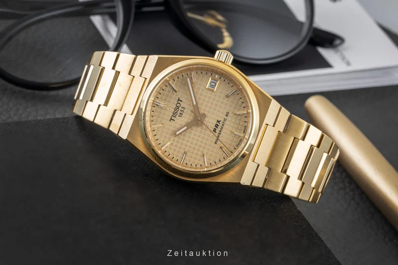 Tissot PRX gilt / steel automatic unisex T137.207.33.021.00 LP: 895EUR [2603166]