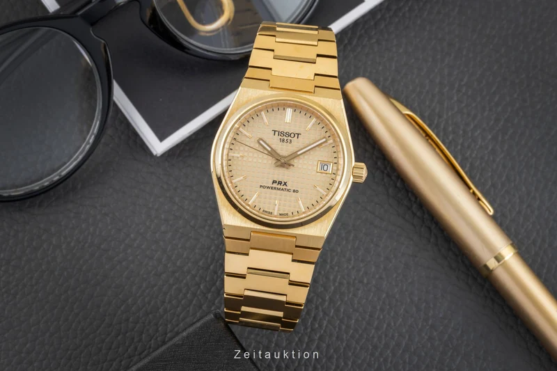 Tissot PRX gilt / steel automatic unisex T137.207.33.021.00 LP: 895EUR [2603166]