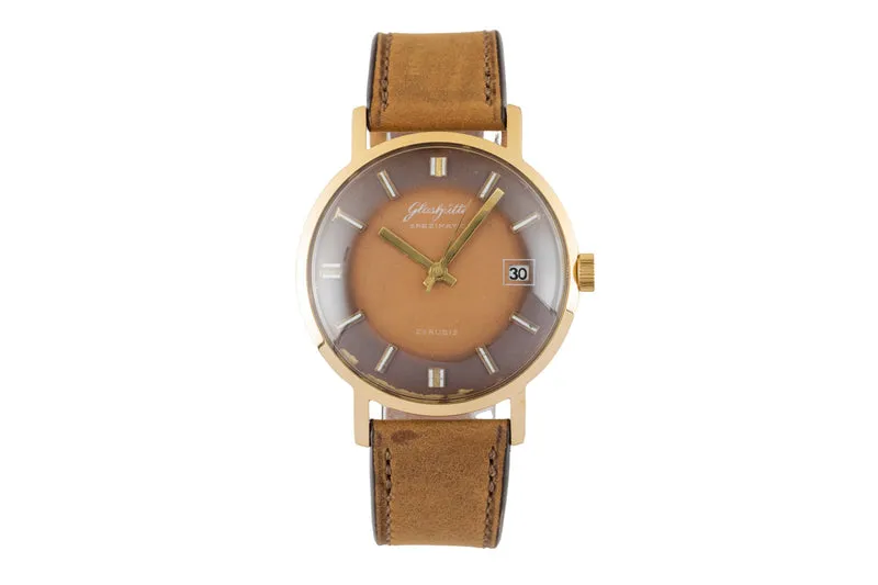 Glashütte Spezimatic gold-plated automatic men's watch Vintage [2600577]