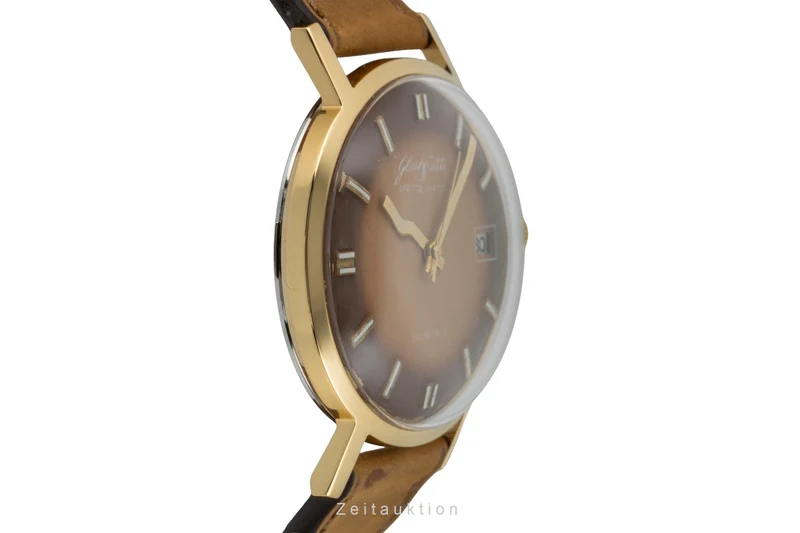 Glashütte Spezimatic gold-plated automatic men's watch Vintage [2600577]