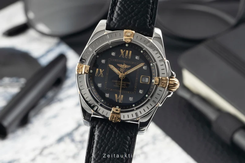 Breitling Cockpit steel / gold quartz women's watch B71356 [2603006]