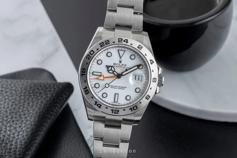 Rolex Explorer II steel automatic men's watch 216570 [2603032]