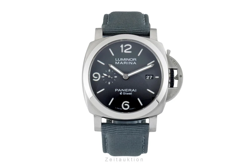 Panerai Luminor Marina steel automatic men's watch PAM01358 LP: 9600EUR [2602952]
