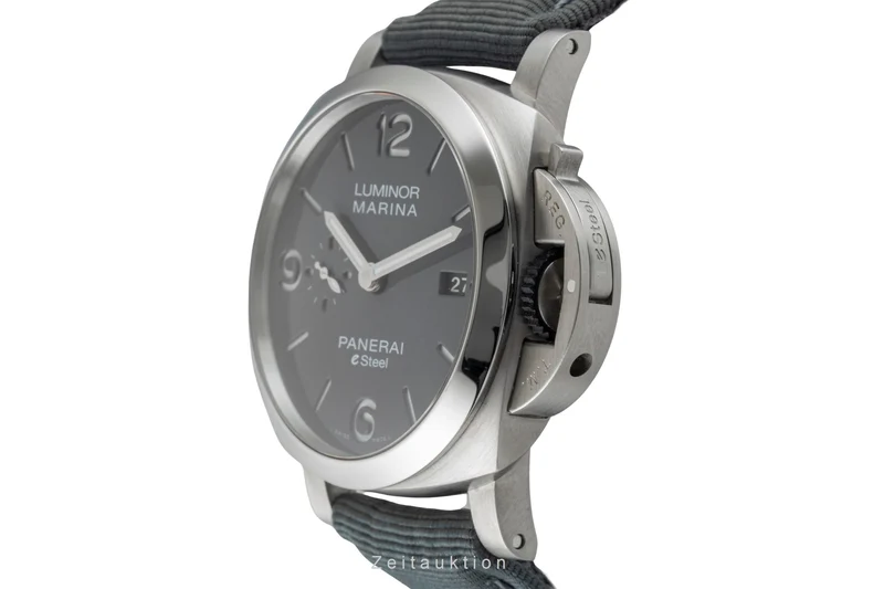 Panerai Luminor Marina steel automatic men's watch PAM01358 LP: 9600EUR [2602952]