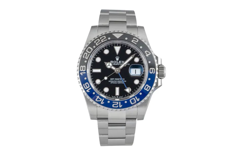 Rolex GMT-Master II steel automatic men's watch 126710BLNR [2602963]
