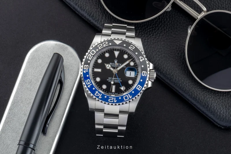 Rolex GMT-Master II steel automatic men's watch 126710BLNR [2602963]