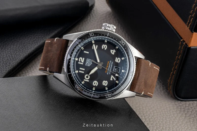 Tag Heuer Autavia steel automatic men's watch WBE5114.FC8266 [2602958]