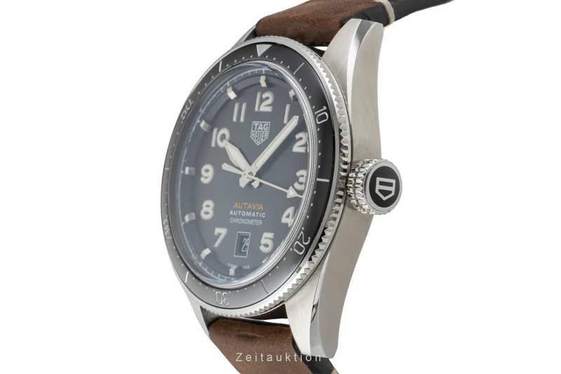 Tag Heuer Autavia steel automatic men's watch WBE5114.FC8266 [2602958]