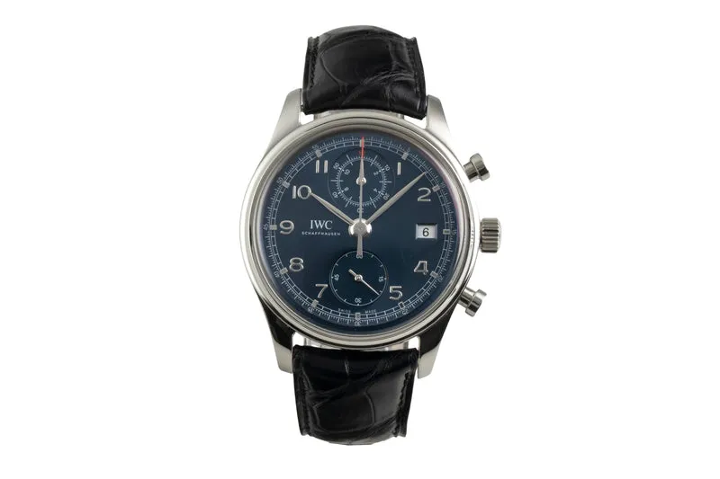 IWC Portugieser chronograph steel automatic men's watch IW390406 [2603053]