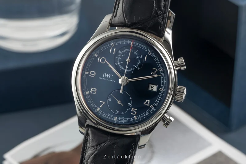 IWC Portugieser chronograph steel automatic men's watch IW390406 [2603053]