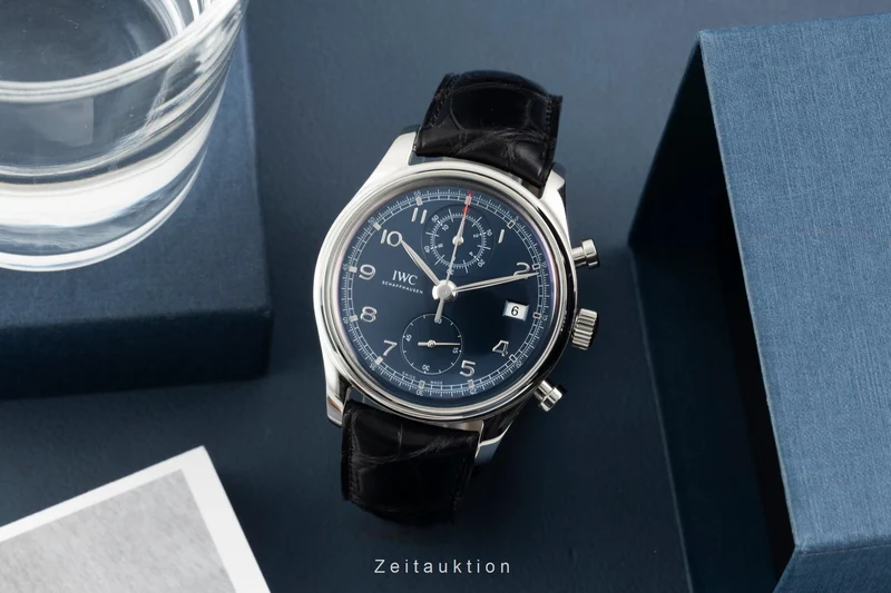 IWC Portugieser chronograph steel automatic men's watch IW390406 [2603053]