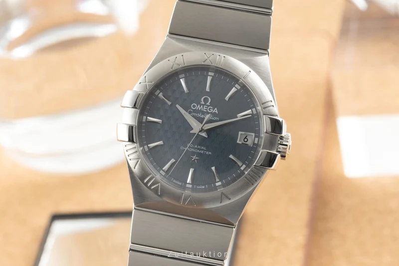 Omega Constellation steel automatic men's watch 123.10.35.20.03.002 [2602550]