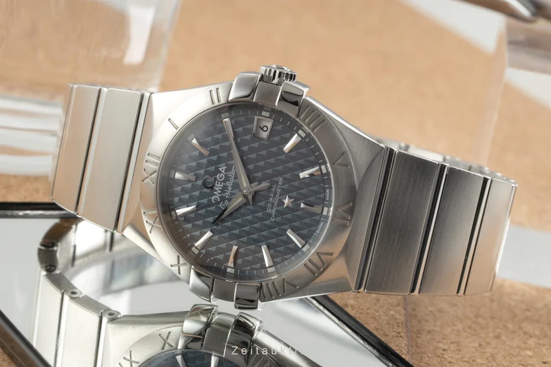 Omega Constellation steel automatic men's watch 123.10.35.20.03.002 [2602550]