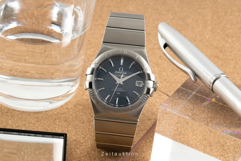 Omega Constellation steel automatic men's watch 123.10.35.20.03.002 [2602550]