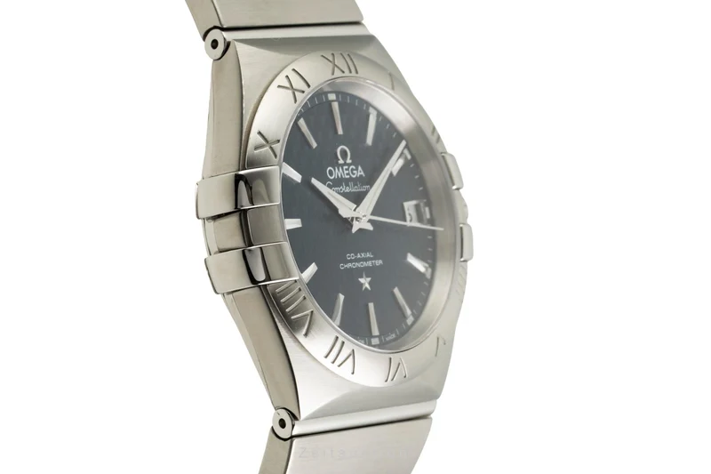Omega Constellation steel automatic men's watch 123.10.35.20.03.002 [2602550]