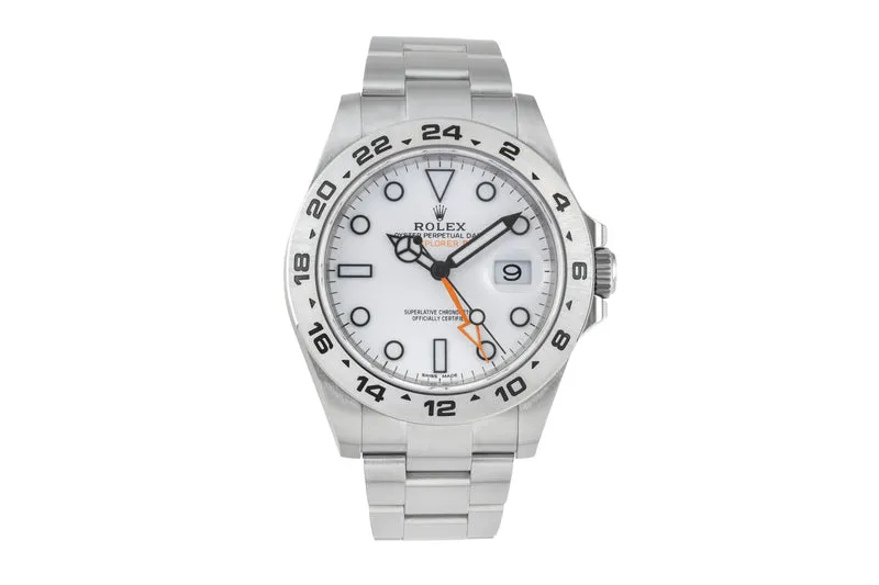 Rolex Explorer II steel automatic men's watch 216570 [2603407]