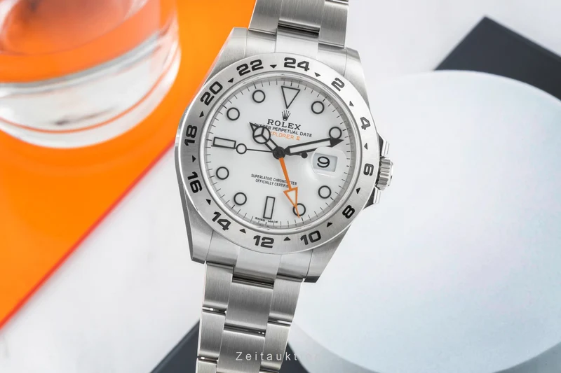 Rolex Explorer II steel automatic men's watch 216570 [2603407]