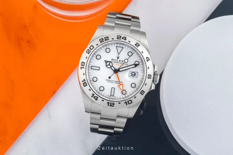 Rolex Explorer II steel automatic men's watch 216570 [2603407]