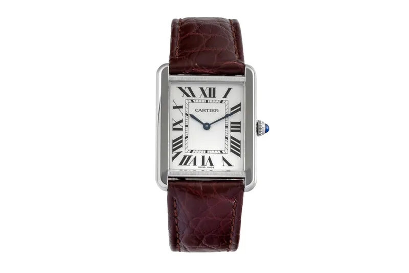 Cartier Tank steel quartz unisex WSTA0028 [2603113]