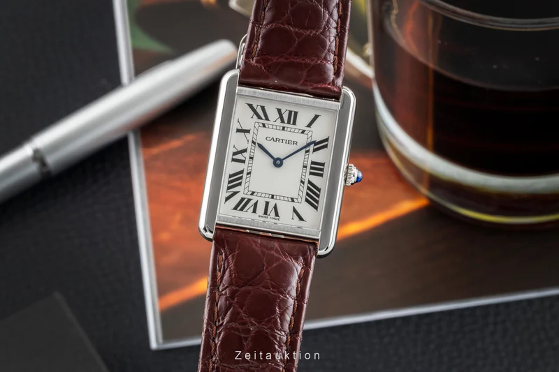 Cartier Tank steel quartz unisex WSTA0028 [2603113]