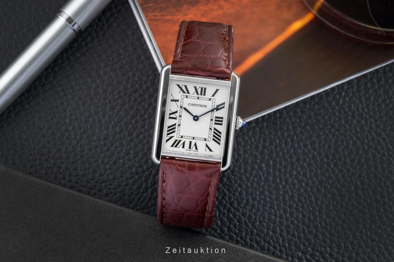 Cartier Tank steel quartz unisex WSTA0028 [2603113]