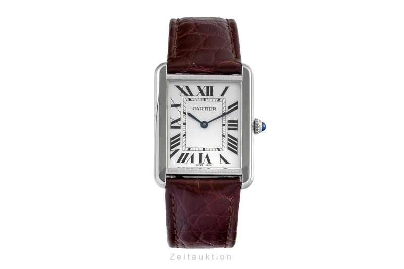 Cartier Tank steel quartz unisex WSTA0028 [2603113]