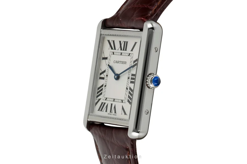 Cartier Tank steel quartz unisex WSTA0028 [2603113]