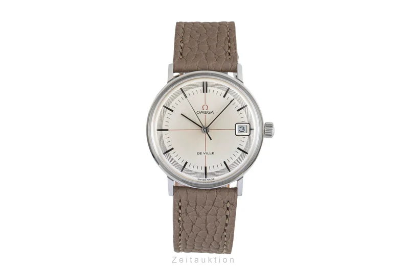 Omega De Ville steel manual winding men's watch 136.019 Vintage [2603031]