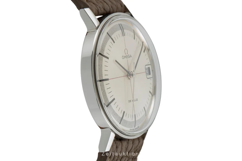 Omega De Ville steel manual winding men's watch 136.019 Vintage [2603031]