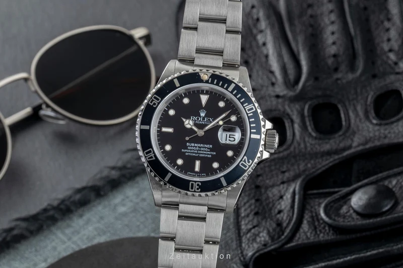 Rolex Submariner steel automatic men's watch 16610 [2602996]