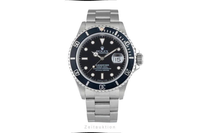 Rolex Submariner steel automatic men's watch 16610 [2602996]