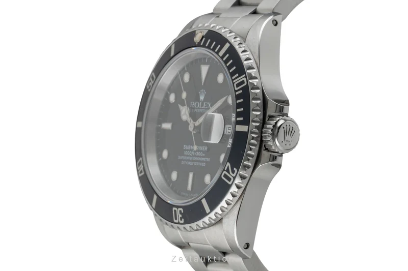 Rolex Submariner steel automatic men's watch 16610 [2602996]
