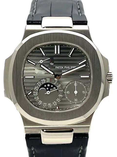 Patek Philippe Nautilus 5712G-001 Weißgold aus 2016 Deutsche Papiere