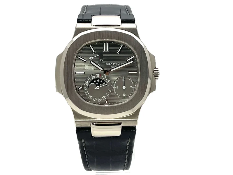 Patek Philippe Nautilus 5712G-001 Weißgold aus 2016 Deutsche Papiere