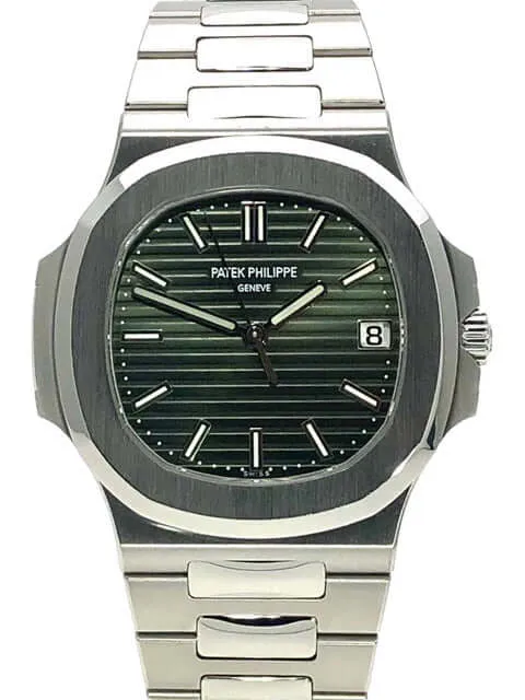 Patek Philippe Nautilus Jumbo 5711/1A-014 Green 2021 D-Papiere