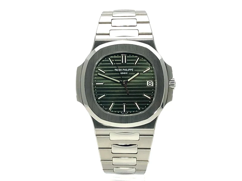 Patek Philippe Nautilus Jumbo 5711/1A-014 Green 2021 D-Papiere