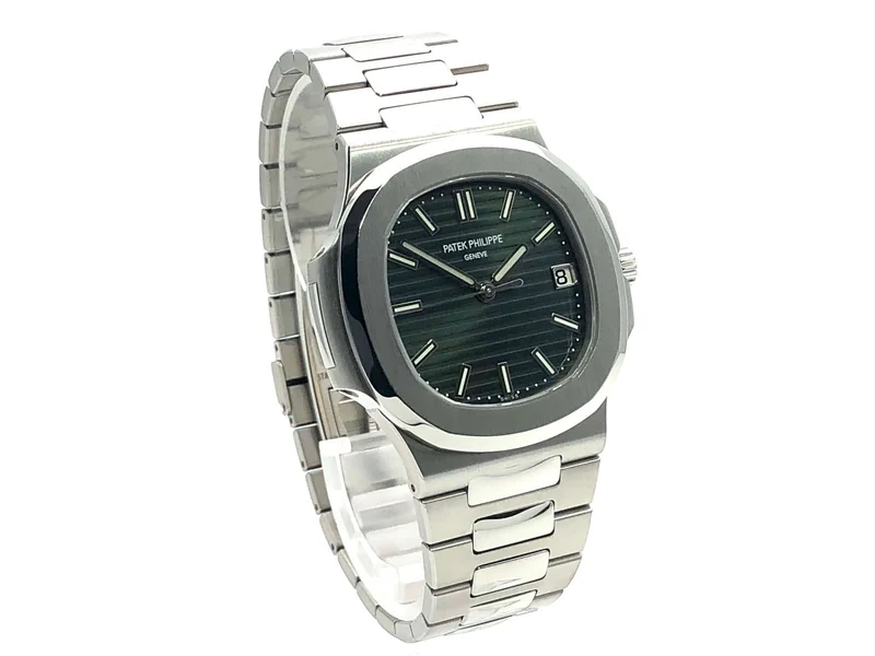 Patek Philippe Nautilus Jumbo 5711/1A-014 Green 2021 D-Papiere