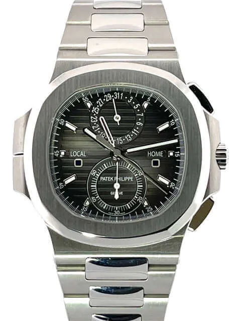 Patek Philippe Nautilus 5990/1A-001 Travel Time aus 2020 D-Papiere