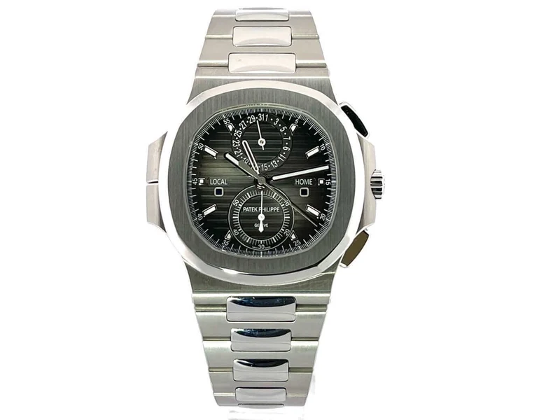 Patek Philippe Nautilus 5990/1A-001 Travel Time aus 2020 D-Papiere