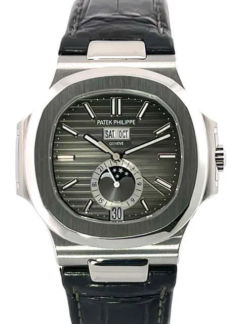 Patek Philippe Nautilus 5726A-001 Annual Calendar Mondphase aus 2010 D-Papiere
