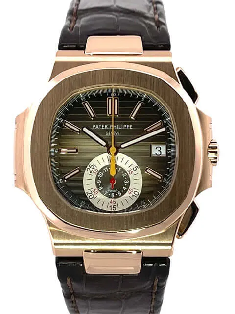 Patek Philippe Nautilus Rosegold 5980R-001 aus 2014 D-Papiere