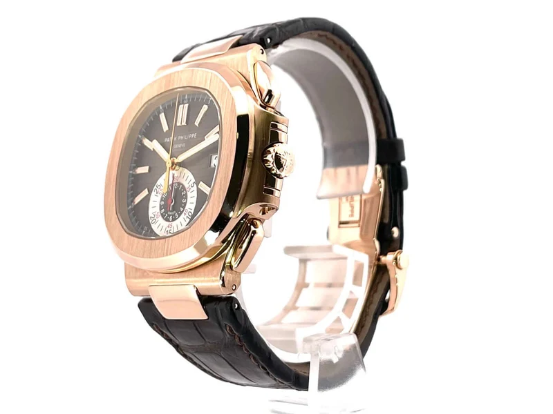 Patek Philippe Nautilus Rosegold 5980R-001 aus 2014 D-Papiere