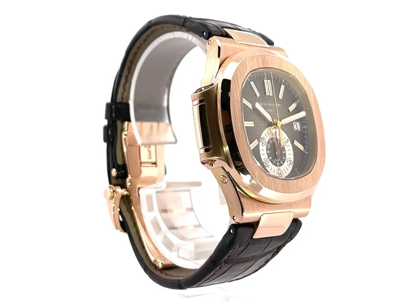 Patek Philippe Nautilus Rosegold 5980R-001 aus 2014 D-Papiere