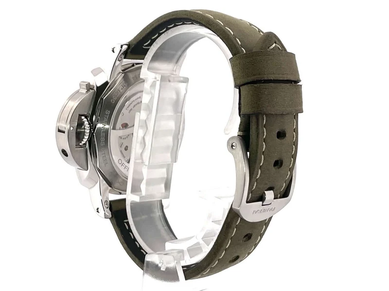 Panerai Luminor 1950 3 Days GMT Acciaio PAM00535 aus 2015 D-Papiere